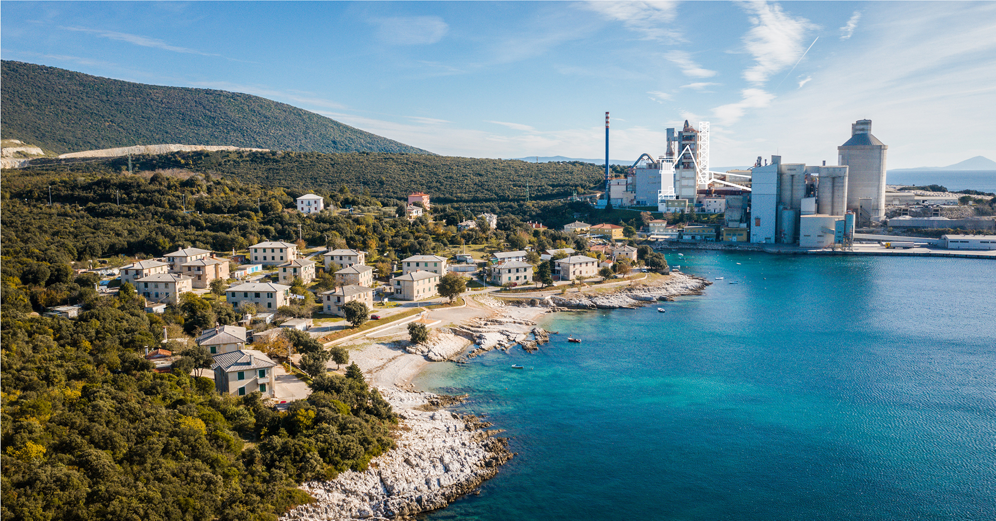 Simulacija novog postrojenja u tvornici cementa u Koromačnu, Foto: TZ Općine Raša, fotograf Mateo Gobo